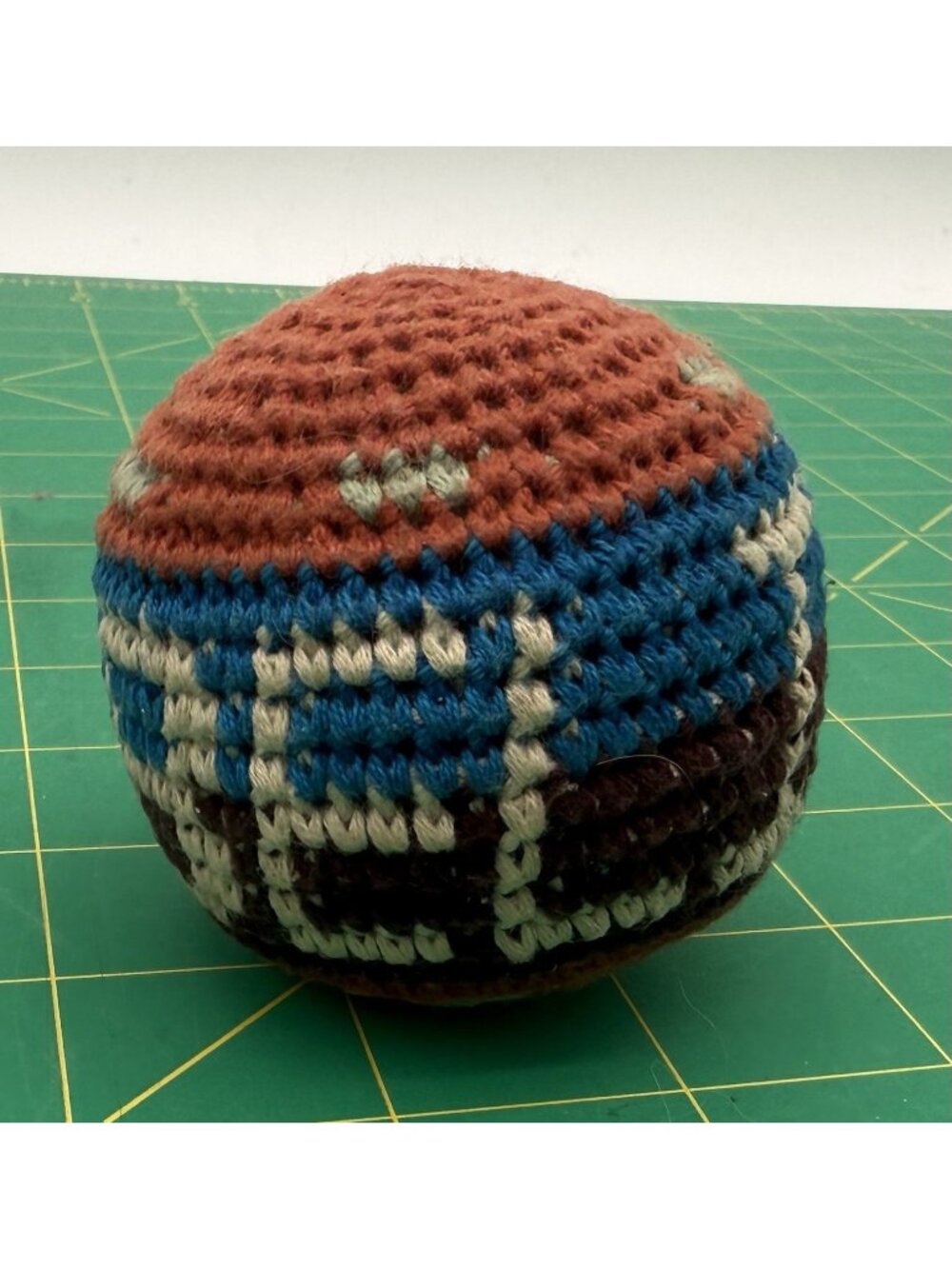 Belize Hacky Sack Crocheted Multi Color - Picture 1 of 5